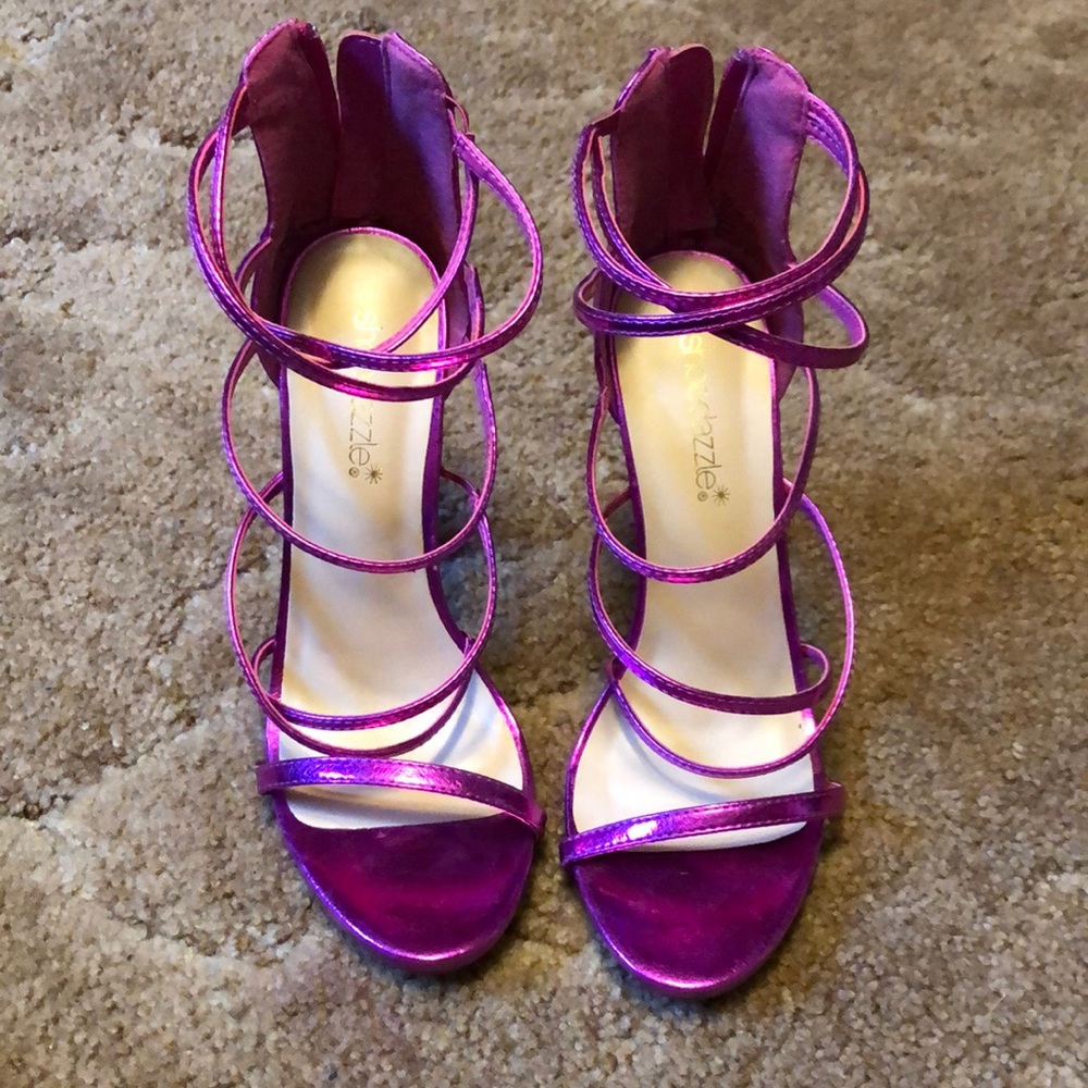 Hot pink heel
